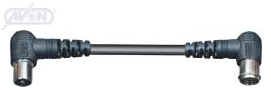 TV-VIDEO CORD RT. ANGLE MOULDED