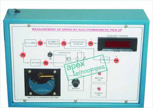 MEASUREMENT OF SPEED BY MAGNETIC PICK-UP