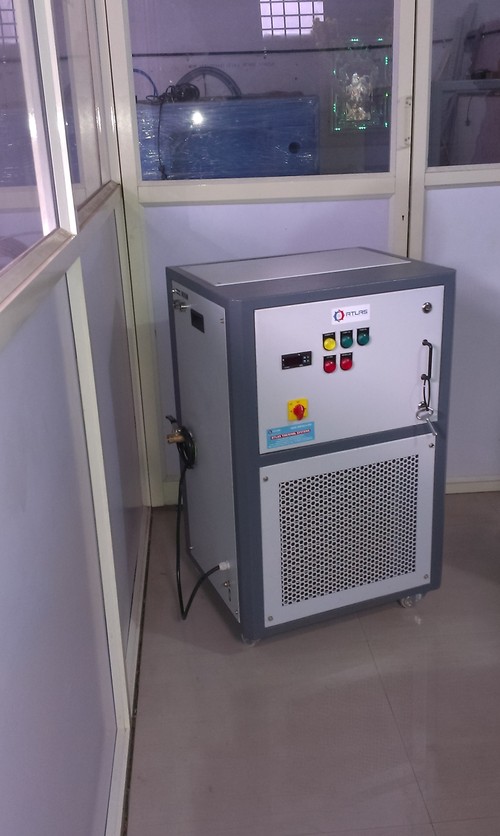 Water Chiller - Metal Body, 5000W Cooling Capacity, R410A Refrigerant | Precise Control, Energy Efficient, Compact Design, Reliable Cooling, Temp Stability
