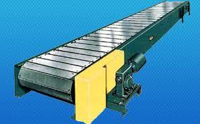 Assembly line slat conveyor