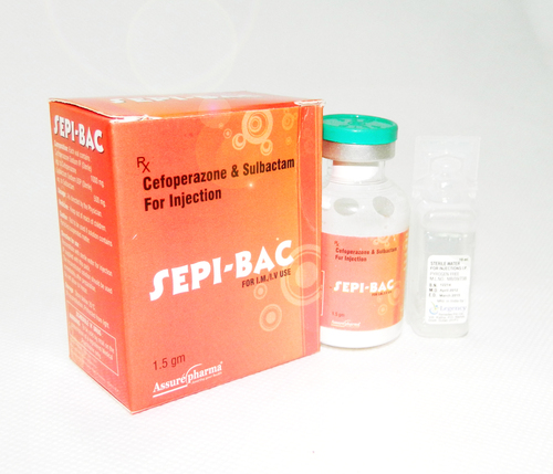 Cefoperazone & Sulbactam Injection Liquid