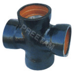 DI Four Way Equal Cross with Socket Ends