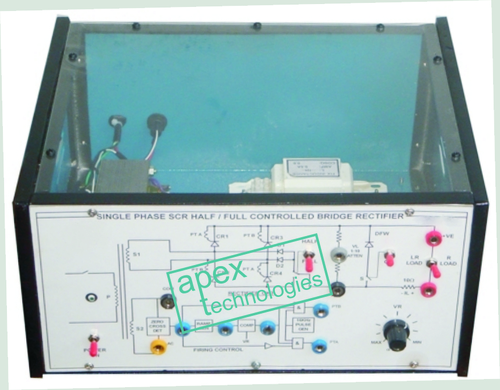 SCR SINGLE PHASE HALF/FULL CONTROLLED BRIDGE RECTIFIER