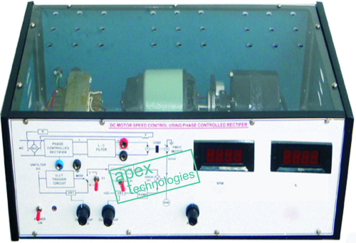 DC MOTOR SPEED CONTROLLER USING PHASE CONTROLLED RECTIFIER