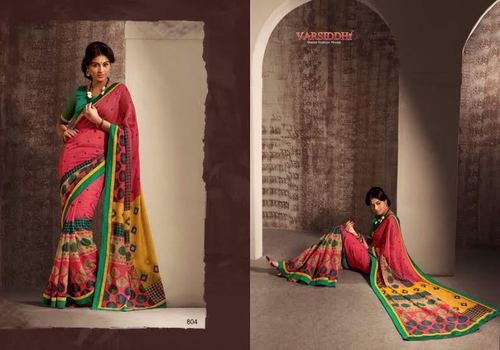 Designer Embroidered Fashionable Sarees