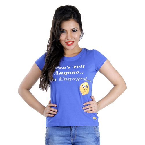 ROUND NECK PRINTED T-SHIRT