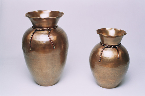 Metal Flower vase
