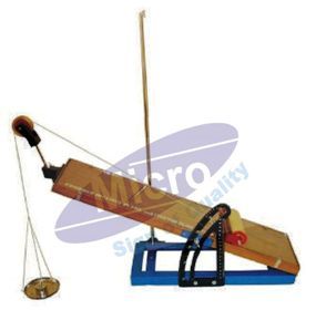 Combined Inclined Plane And Friction Slide Apparat
