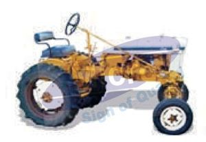 Demonstration Tractor Differential - Steel Alloy Variable Dimensions | Power Transfer Torque Distribution Smooth Operation