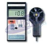 Electronic Anemometer With Temperature Measurement
