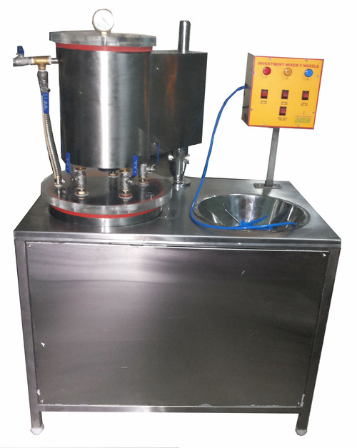 Vacuum Investment Mixer
