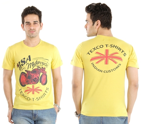 ROUND NECK PRINTED T-SHIRT
