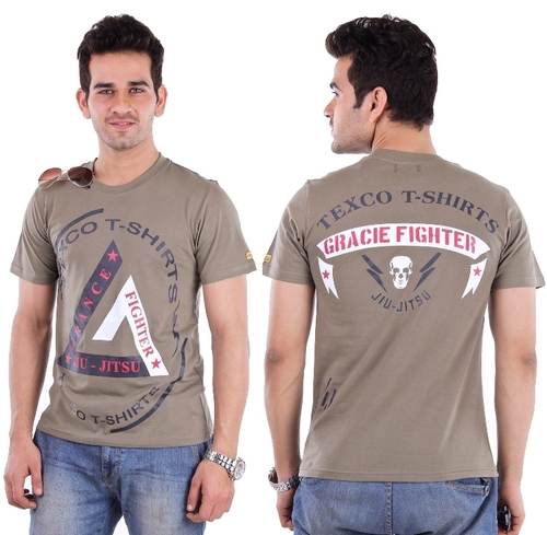 ROUND NECK PRINTED T-SHIRT