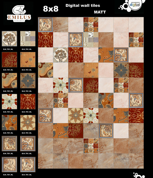 20 x 20 Ceramic Wall And Floor Tiles