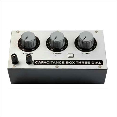 Capacitance Decade Box ( Three Dial )