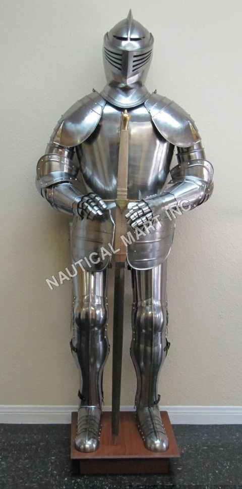 Armour Medieval Ancient Combat Knight Suit By Nautical Mart Inc.