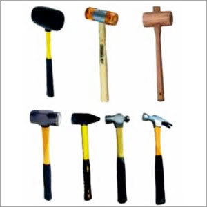 Tools - Steel And Rubber, Various Sizes | Versatile Use, Durable Build, Ergonomic Grip, Efficient Hammering
