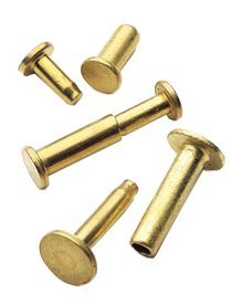 Heavy Duty Brass Rivets