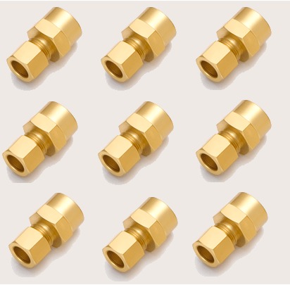 Brass Compressor Female Connector