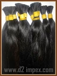100% loose human hair bulk extension