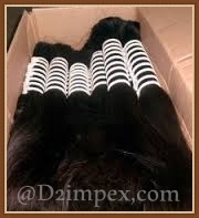 Brazilian Bulk Hair Extensions Without Weft