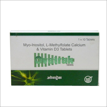 Myo Inositol L-Methylfolate Calcium And Vitamin D3 Tablets