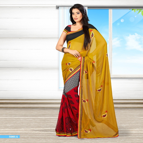 Printed work on sarees online