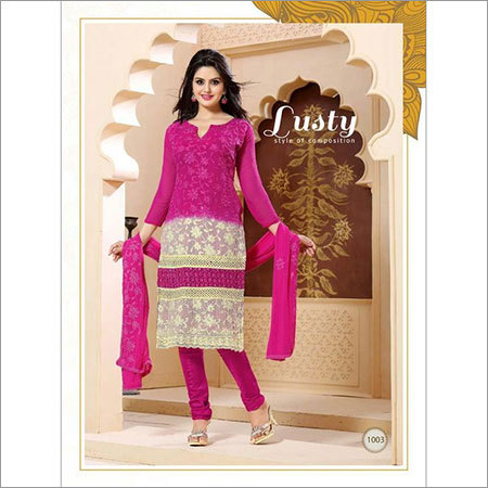 Georgette Karachi Style Salwar Suit