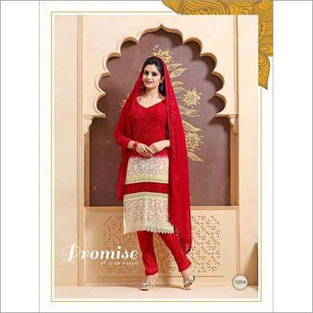 Georgette Karachi Style Salwar Suit