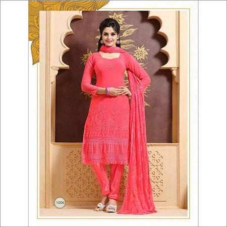 Georgette Karachi Style Salwar Suit