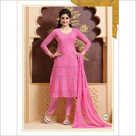 Georgette Karachi Style Salwar Suit