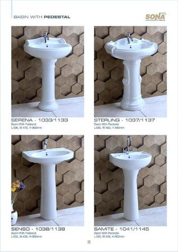 Pedestal Wash Basin