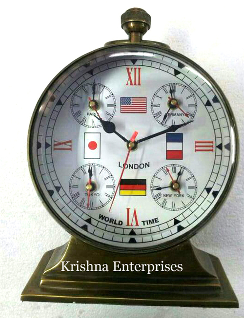 Antique Five Timer Table Clock