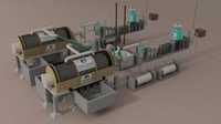 Tyre Recycling Plant