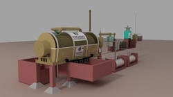 Waste Tyre Recycling Plant