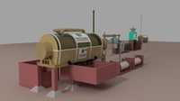 Waste Tyre Recycling Plant