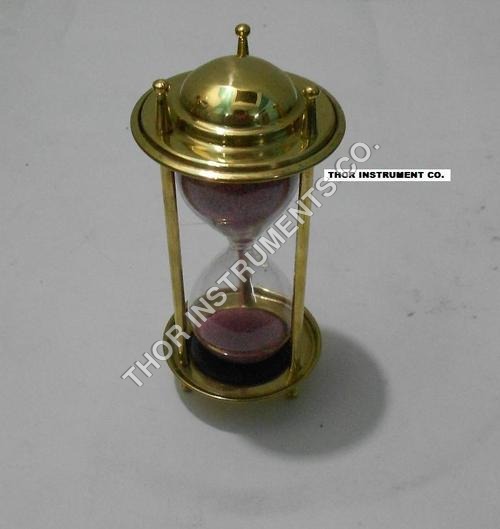 Brass Nautical Mariner Hourglass Sand Timer