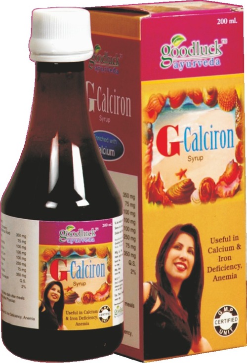 Herbal syrup for Calcium Deficiency
