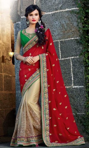 Stylish Fancy Net Sarees