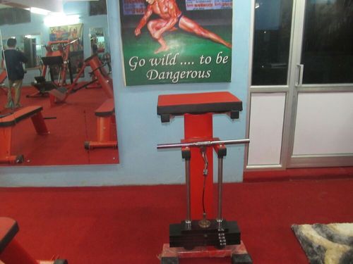 Gym Equipments - Steel, 150x75x120 cm, Red | Strength Training Weight Machine, 200 kg Capacity, Easy Operation