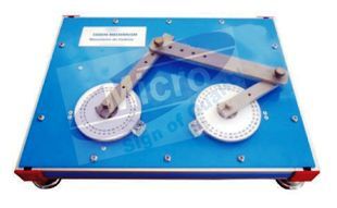Four Bar Link Mechanism - Steel, 300x200x50 mm, 2 kg | Precise Movement, Stable Design, Educational Tool, Mechanical Linkage