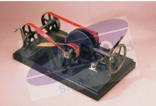 Friction Wheel Drive - Metal, 150x100x50 mm, 10-50 RPM, 5 Nm Torque | Simple Design, Reliable Operation, Educational Tool
