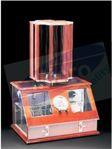 Hetrodyne Demonstration Receiver - Wood, 20x15x30 cm, 12V DC | Signal Reception, Frequency Tuning, Educational Tool