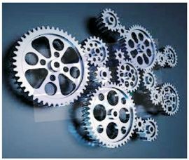 Inter-Connected-Gears - Steel, 10-100mm Diameter, Module 1-5 | ISO 1328-1 Accuracy, Precise Motion, Durable Design, Interchangeable Parts