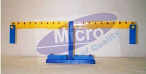 Lever Apparatus (without weights) - Metal & Plastic, 500 mm, Blue | Simple Design, Easy Setup, Precise Balance