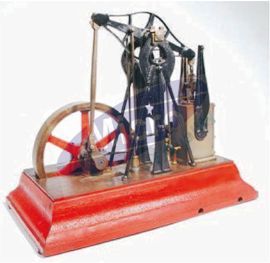 Model Of Corliss Valve Steam Engine