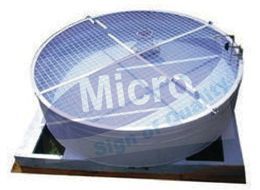 Open Pan Evaporimeter - Stainless Steel, Diameter 450 mm, Height 200 mm | Accurate Readings, Durable Design, Easy Installation, Weather Resistant