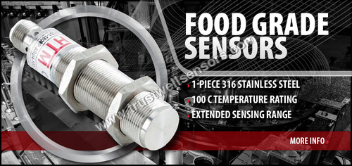 Inductive Proximity Switch Food Grade SS Body