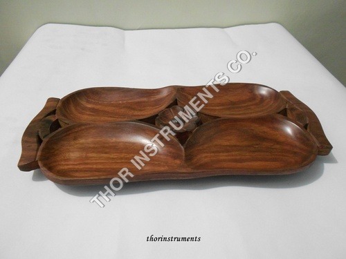 Vintage wooden serving tray