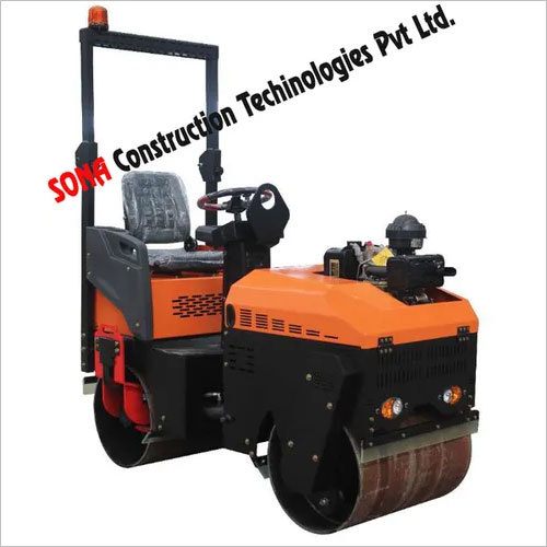 Earth Compactor - Diesel Engine Greaves 1510, 9 HP Power, 1300kg Weight, 1900x900x2240mm Size, Variable Oil Pump, 30KN Exciting Force - Ideal for Soil and Asphalt Compaction